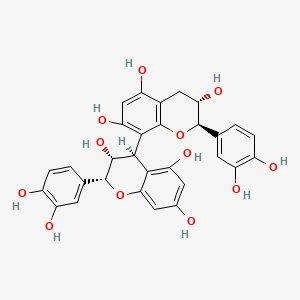 Chemical structure of Procyanidin B1