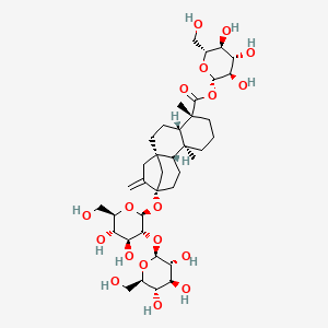 Chemical structure of Stevioside