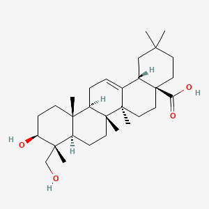 Chemical structure of Hederagenin