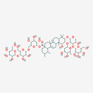 Chemical structure of Pulsatillasaponin H
