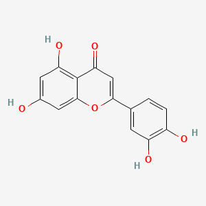 Chemical structure of Luteolin
