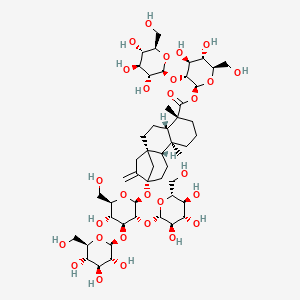 Chemical structure of Rebaudioside D