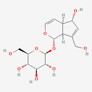 Chemical structure of Aucubin