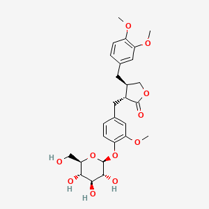 Chemical structure of Arctiin