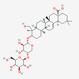 Chemical structure of Scabioside C