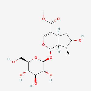 Chemical structure of Loganin