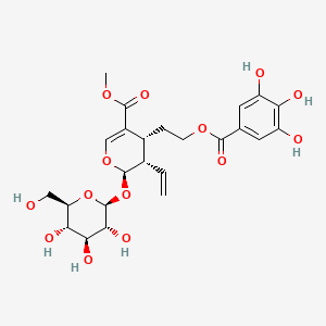 Chemical structure of cor-nuside
