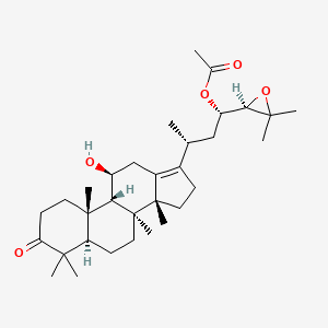 Chemical structure of Alisol B 23-acetate