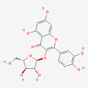 Chemical structure of Avicularin