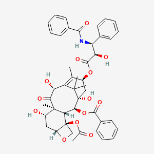 Chemical structure of Deacetyltaxol
