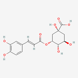 Chemical structure of Neochlorogenic acid