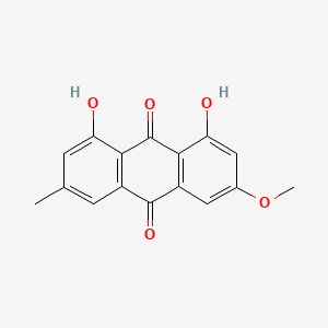 Chemical structure of Physcion