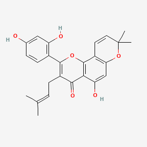 Chemical structure of Morusin
