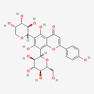 Chemical structure of Isoshaftoside