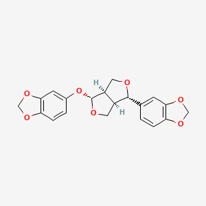 Chemical structure of Sesamolin