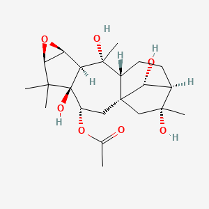 Chemical structure of Rhodojaponin-II