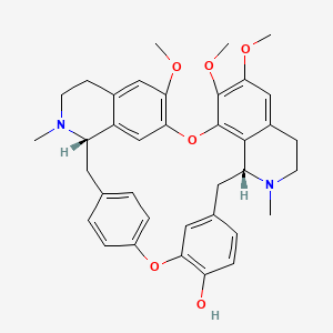Chemical structure of Berbamine