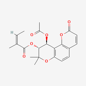 Chemical structure of Praeruptorin A