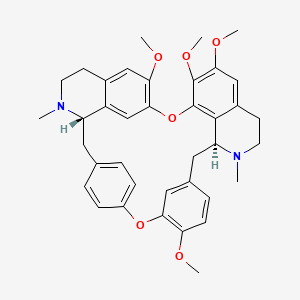Chemical structure of Tetrandrine