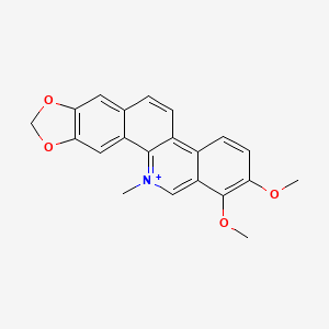 Chemical structure of Chelerythrine
