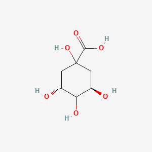 Chemical structure of Quinate
