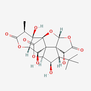 Chemical structure of Ginkgolide C