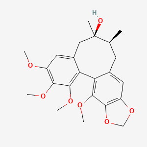 Chemical structure of Schisandrol B