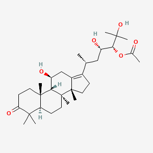 Chemical structure of Alisol A 24-acetate