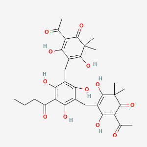 Chemical structure of Filixic acid ABA