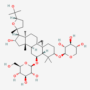 Chemical structure of Astragaloside IV