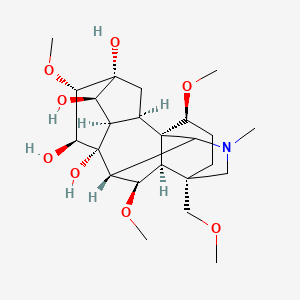 Chemical structure of Hypaconine