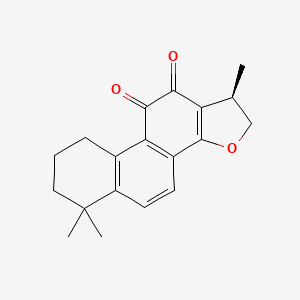 Chemical structure of Cryptotanshinone