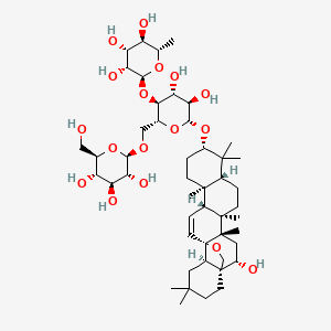 Chemical structure of Saikosaponin C