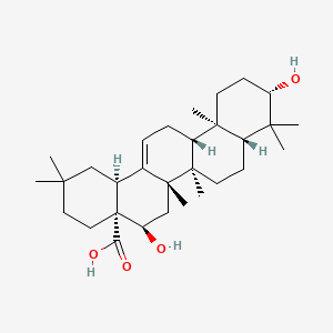 Chemical structure of Echinocystic acid