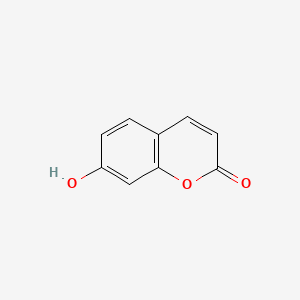Chemical structure of Umbelliferone