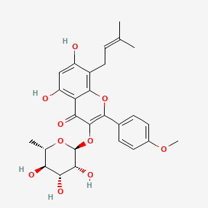 Chemical structure of Baohuoside I