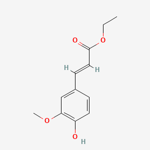 Chemical structure of Ethyl ferulate