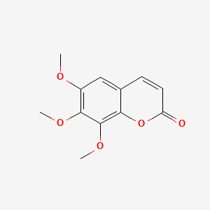 Chemical structure of Dimethylfraxetin