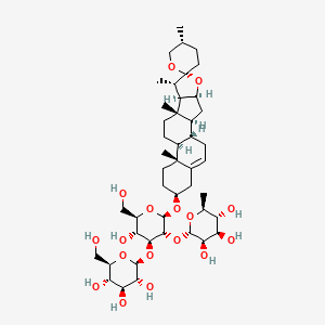 Chemical structure of Gracillin