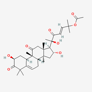 Chemical structure of Cucurbitacin B