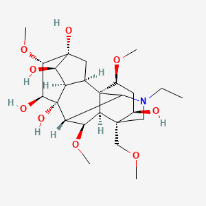 Chemical structure of Aconine