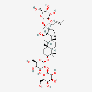 Chemical structure of Ginsenoside Rd