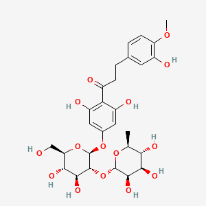 Chemical structure of Neosperidin dihydrochalcone