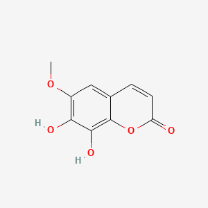 Chemical structure of Fraxetin