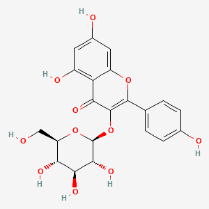 Chemical structure of astragalin
