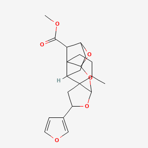 Chemical structure of Crovatin