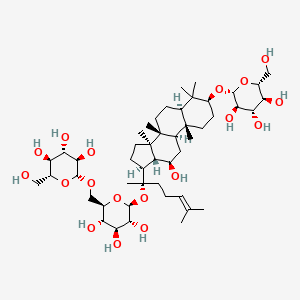 Chemical structure of Gynosaponin S