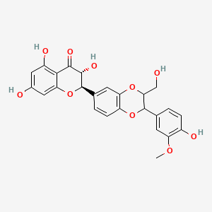 Chemical structure of Isosilybin
