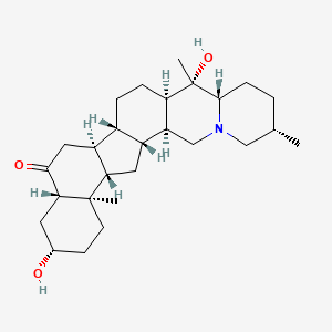 Chemical structure of Sipeimine