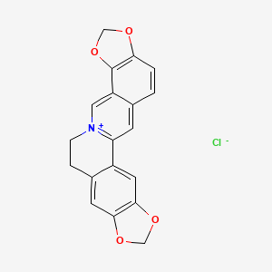 Chemical structure of Coptisine chloride
